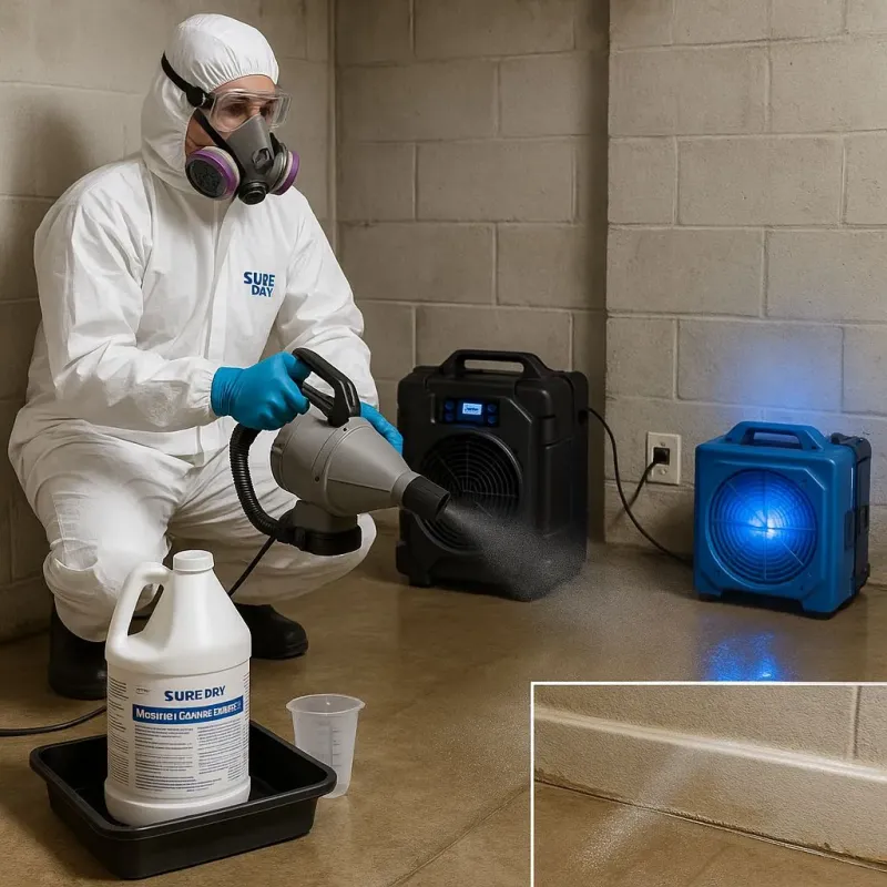 Sanitization and Odor Removal process in Encanto, AZ